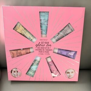 Get Your Glow On Face Mask Set - Pink